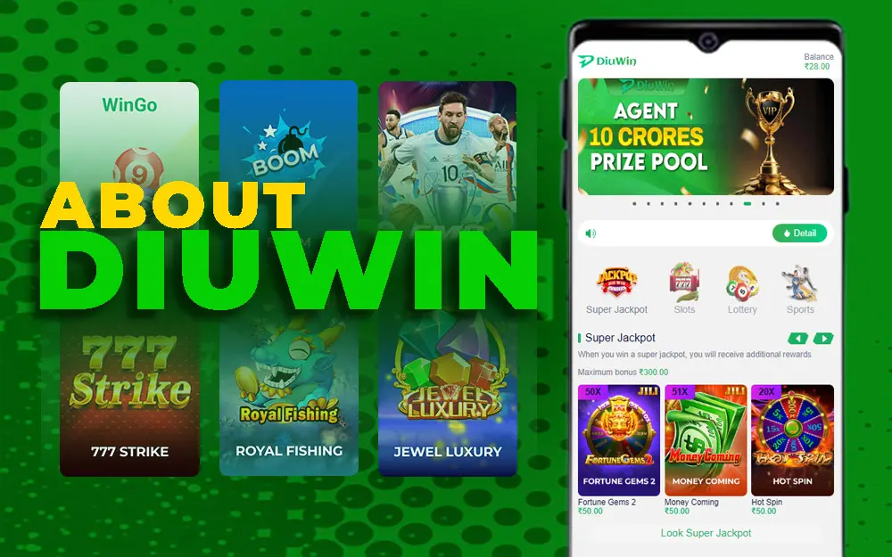 Diuwin Game: Why the Gambling Site Attracts Indian Players and the Secret to Winning Bonuses插图1 Diuwin Game promotional image