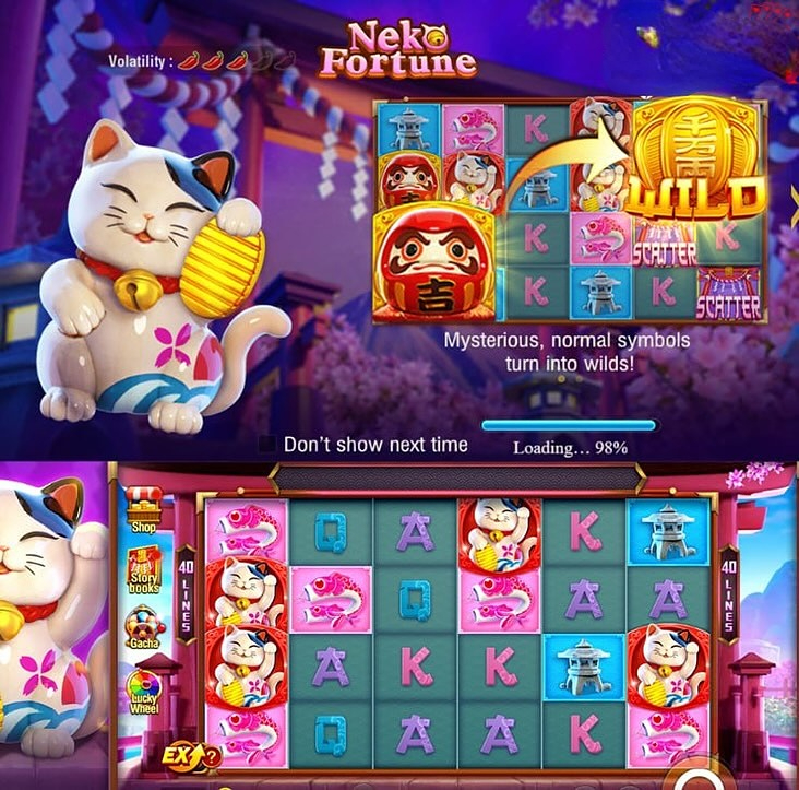 LUCKY NEKO: A PG adventure game that combines innovative gameplay and high returns插图 LUCKY NEKO game page image